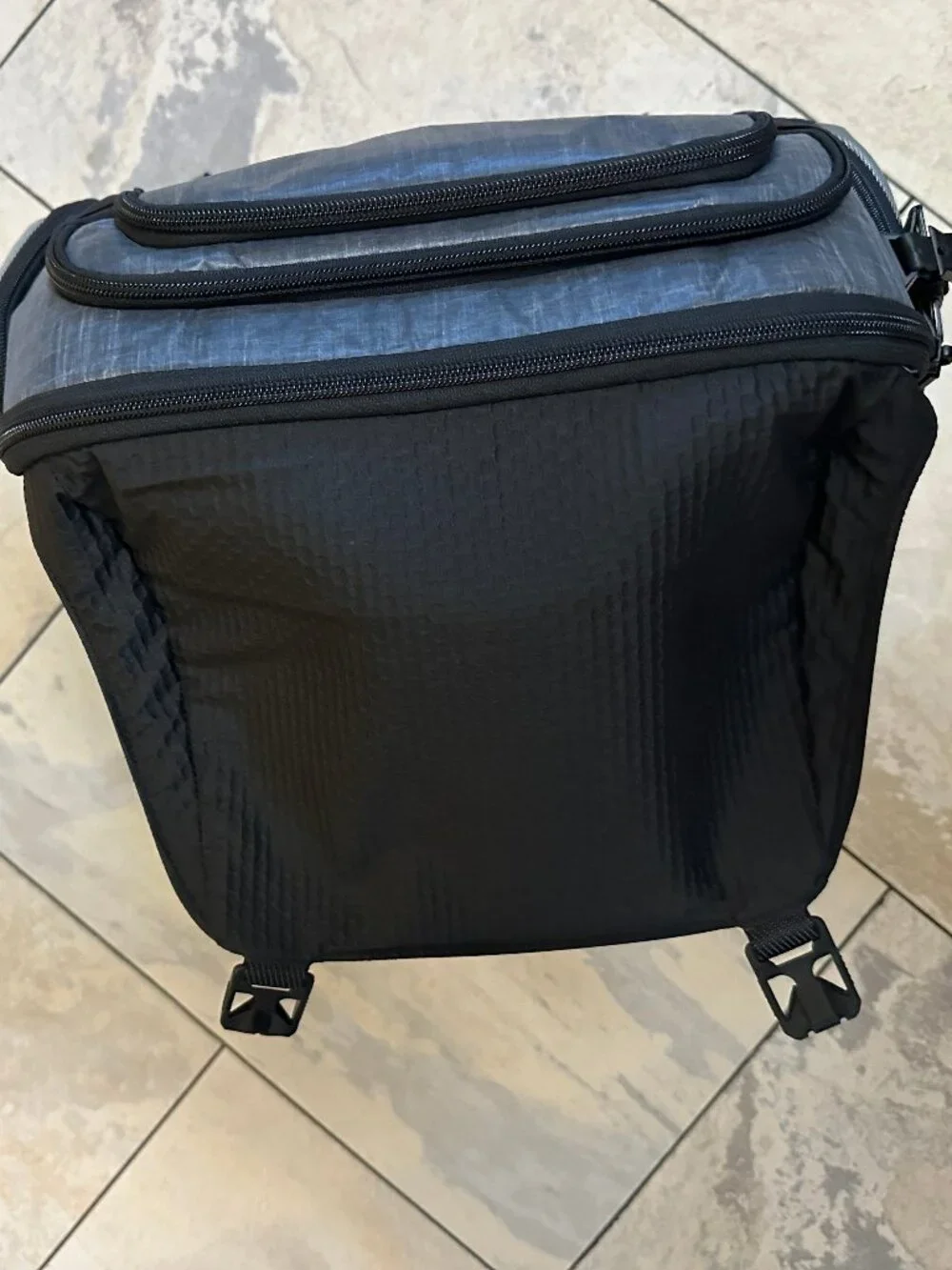 Tumi Alpha Bravo Expedition Backpack - Steel / Orange